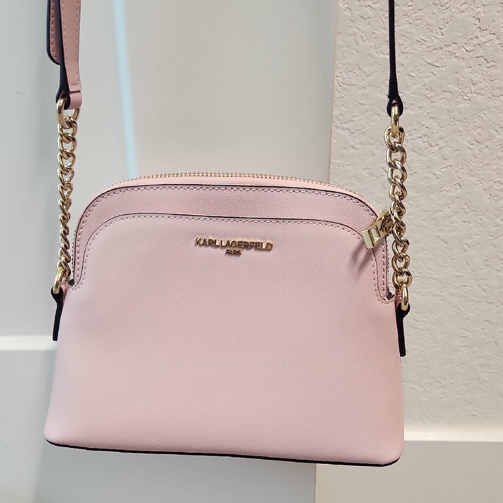 Karl Lagerfeld Pink Crossbody Bag